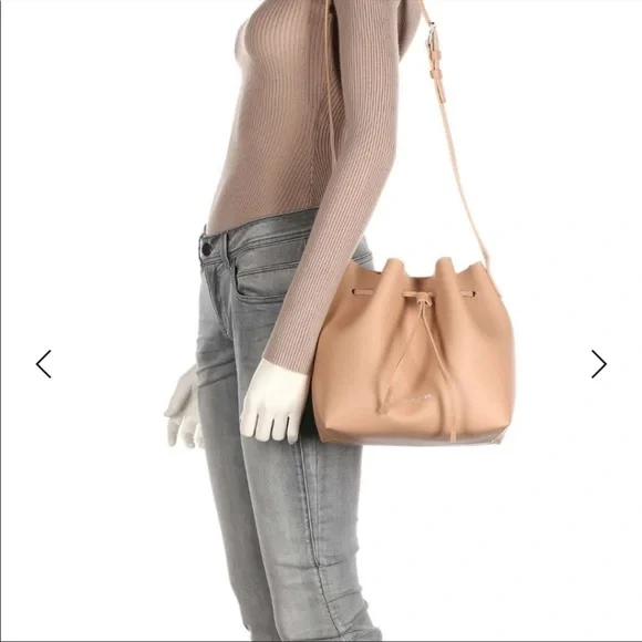 Stunning Cowhide Bucket Bag & Pouch by Lancaster, City - Picture 1 of 10